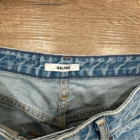 GRLFRND Cindy‎ High Rise Button Fly Jean Shorts - Picture 9 of 9